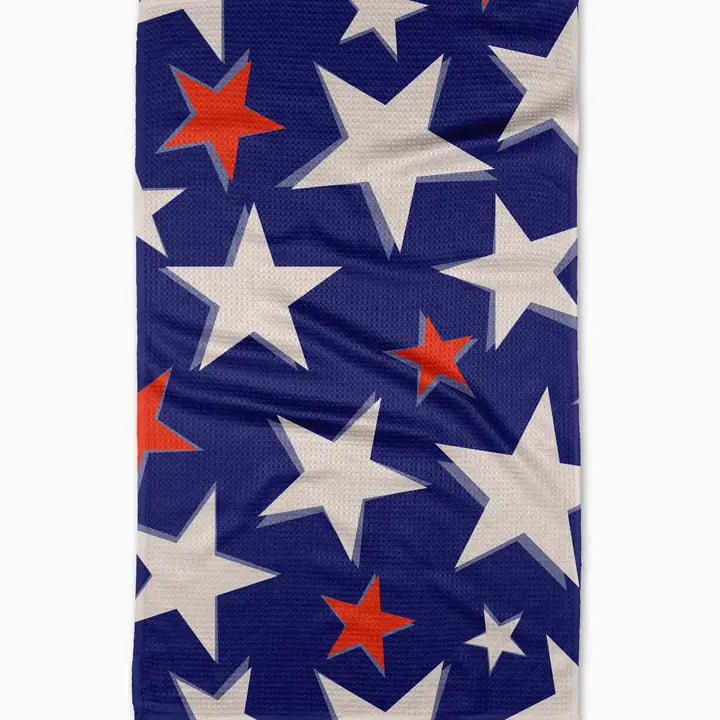 Shadowed Stars Tea Towel