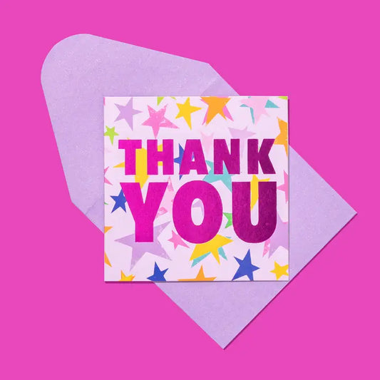 Stars Thank You Enclosure Card