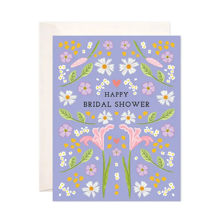 Lilac Bridal Shower Greeting Card