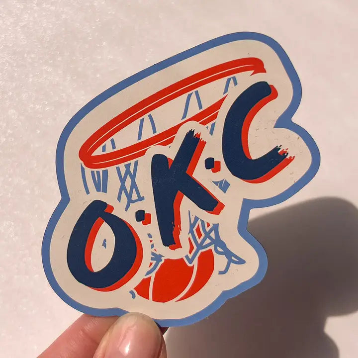 OKC Swish Thunder Magnet