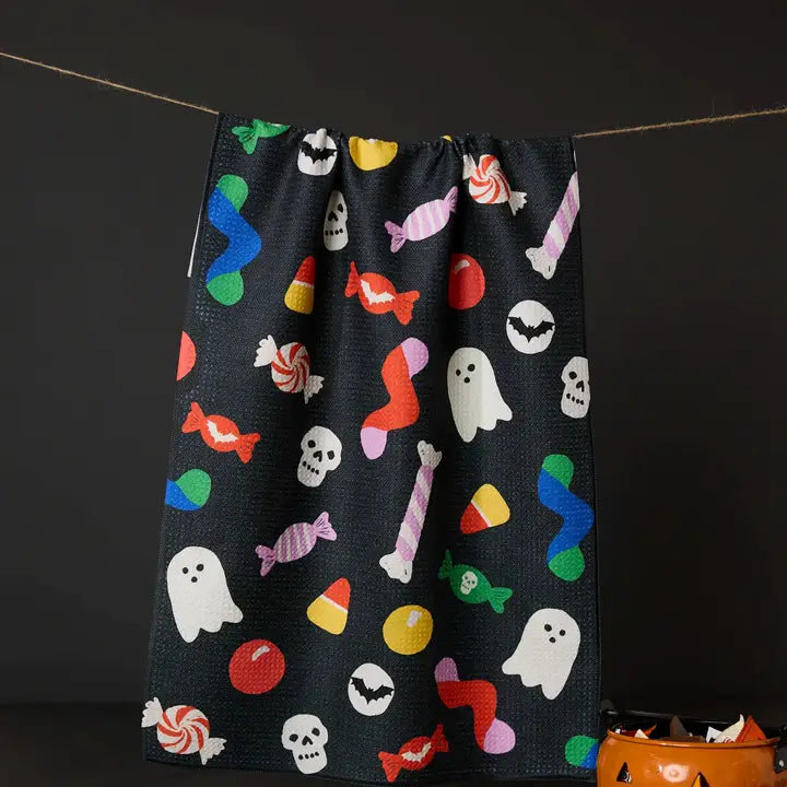 Spooky Candy Tea Towel