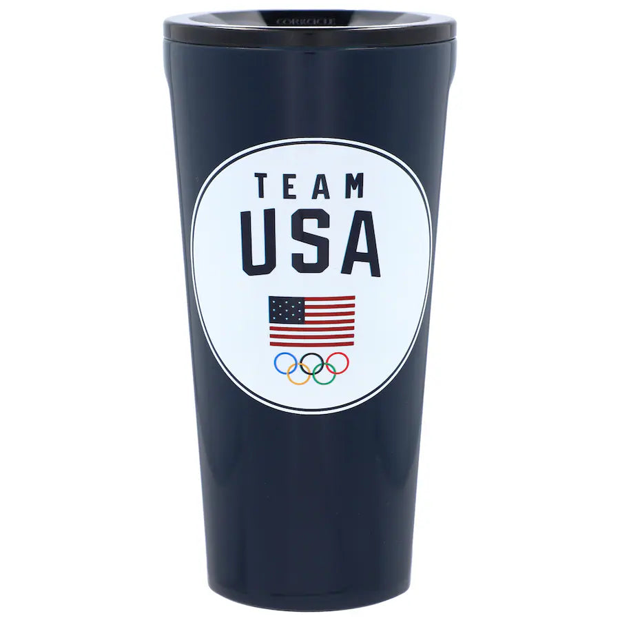 16oz Tumbler Team USA Circle Badge