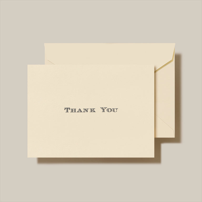Thank You Notes - Blank