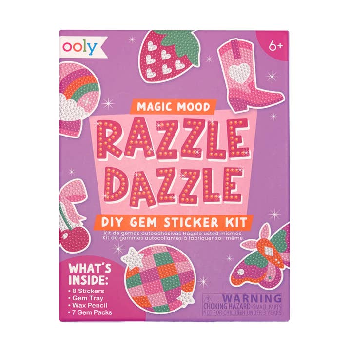 Mini Razzle Dazzle Diy Gem Sticker Kit - Magic Mood