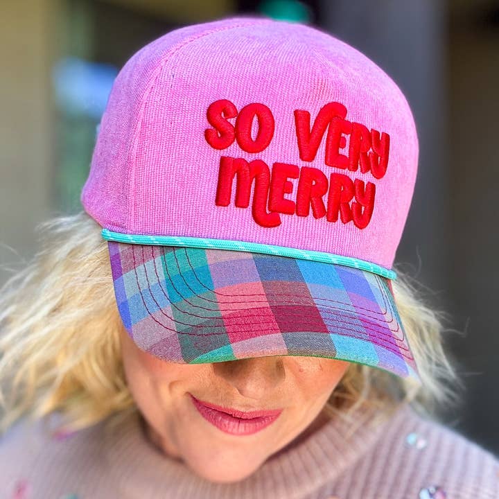Baseball Hat - So Very Merry