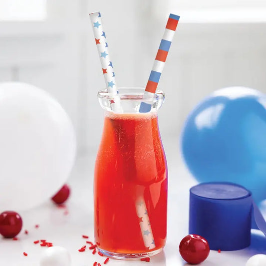 Reusable Straws - Patriotic Stars