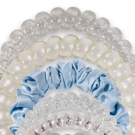Spiral Hair Coils + Scrunchies - Tying the Knot