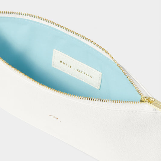 Mrs. Bridal Sentiment Pouch