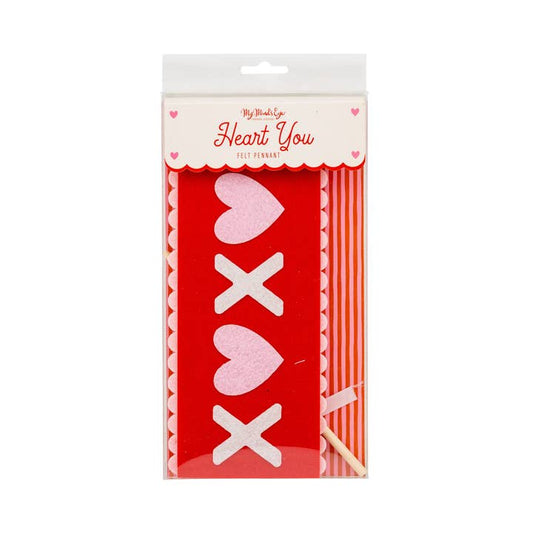 XOXO Felt Pennant