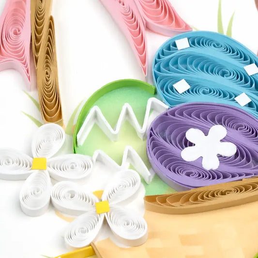 Quilled Card - Easter Basket