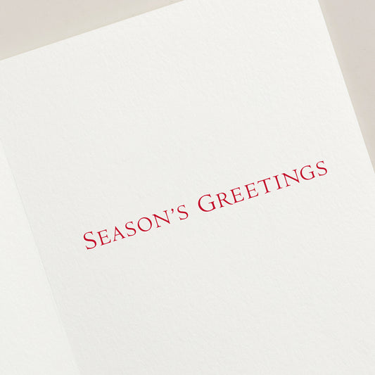Engraved Holiday Cards - Four Seasons