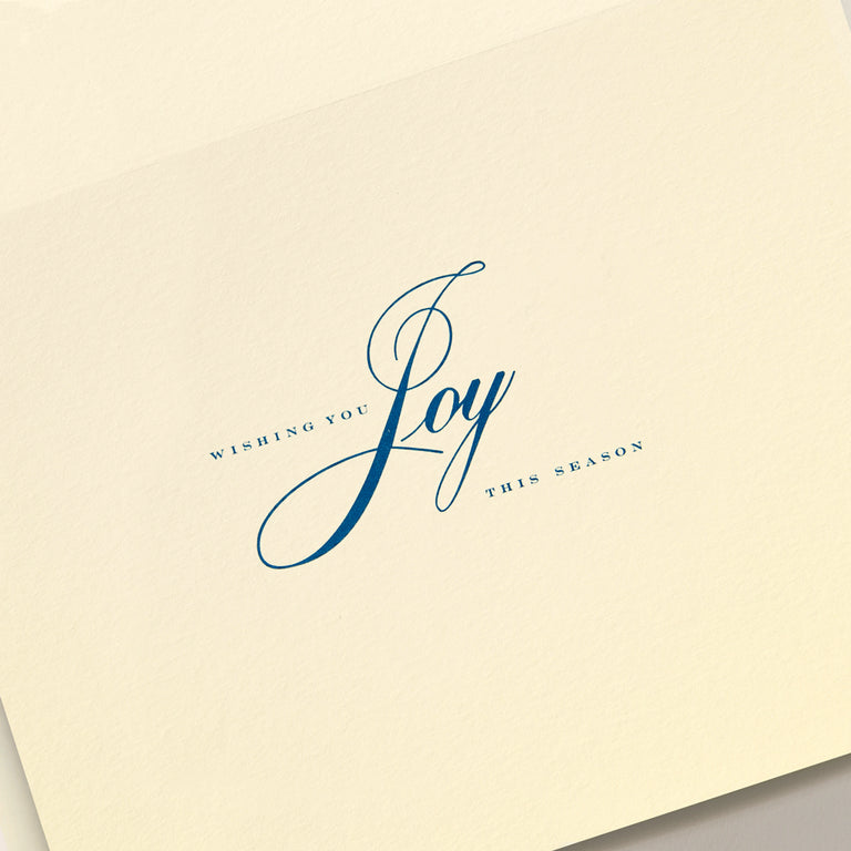 Engraved Holiday Cards - Nativity