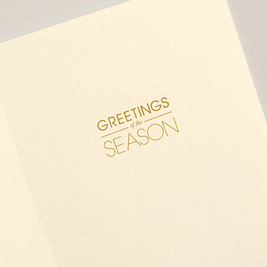 Foil Embossed Holiday Cards - Oh What Fun