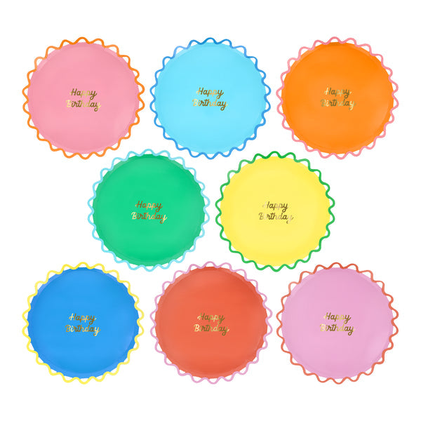 Side Plates - Wiggle Edge