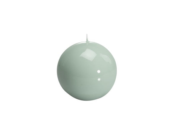 Meloria Ball Candle - Aqua Green - 4"