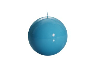 Meloria Ball Candle - Turquoise - 4 3/4"