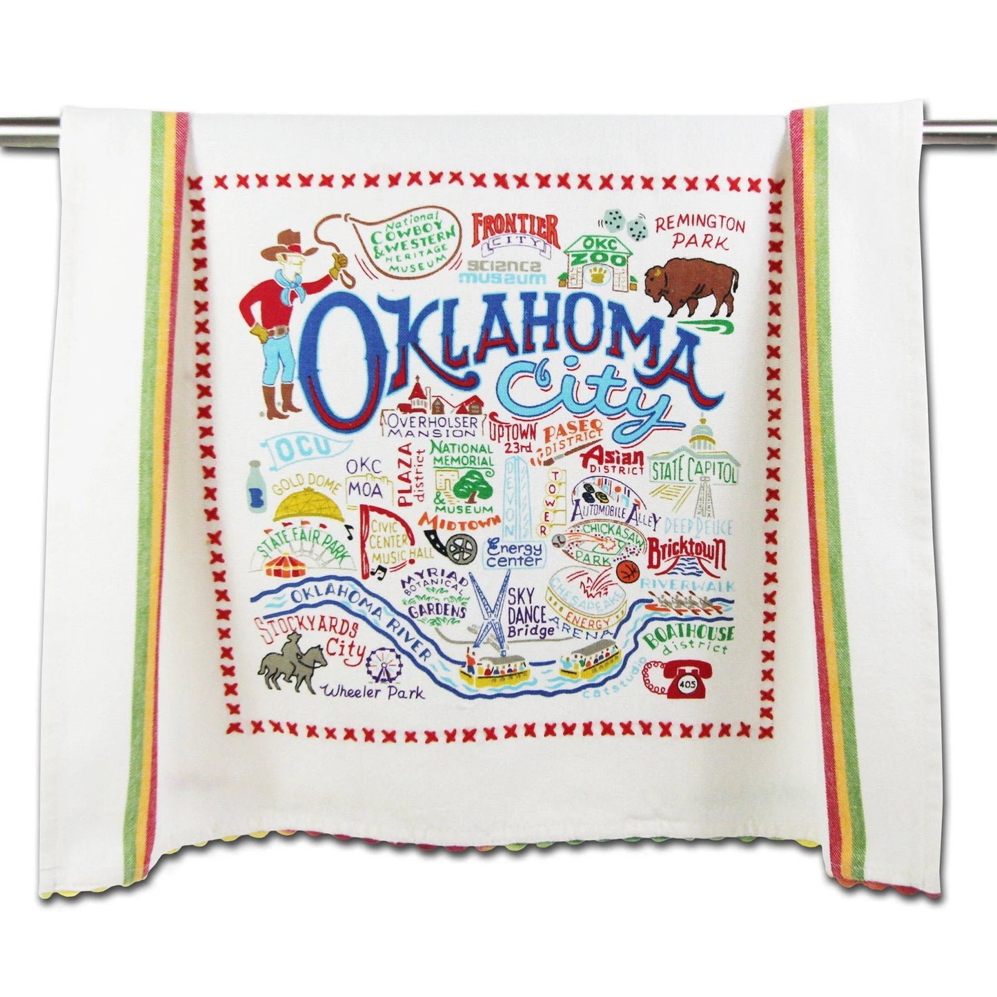 Dish Towel - Oklahoma City