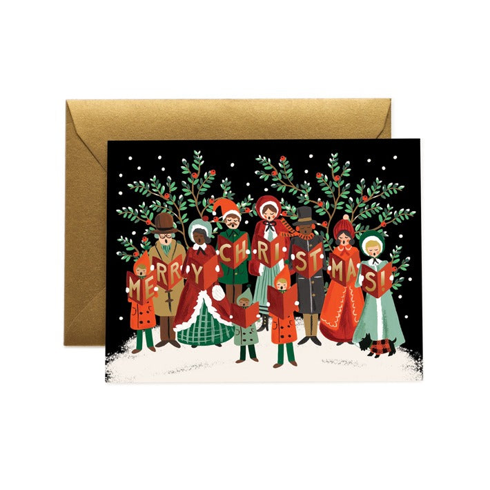 Holiday Card - Christmas Carolers