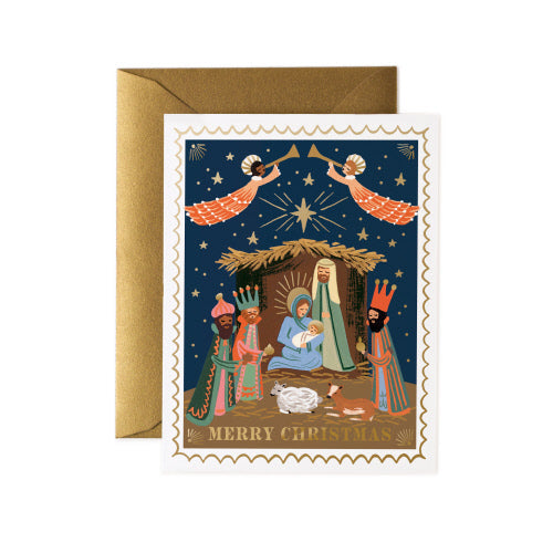 Card - Christmas Nativity
