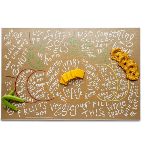 Pumpkin Charcuterie Cheat Sheet