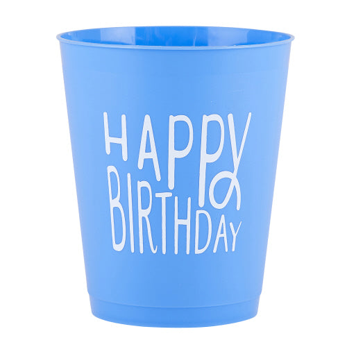 Color Shatterproof Cups 16OZ - Happy Birthday