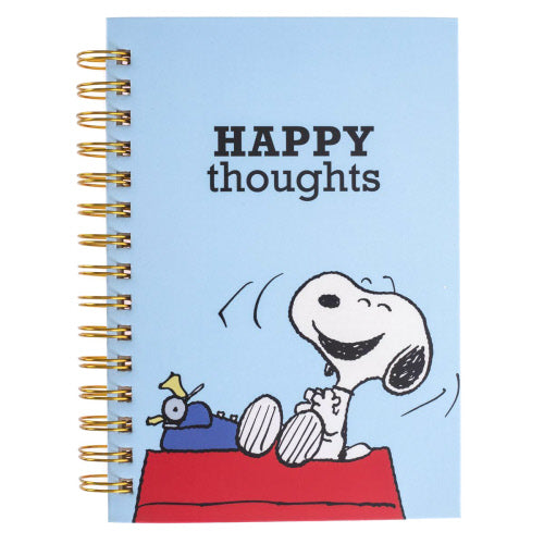 Journal - 6 x 8 Spiral Hard Cover - Peanuts