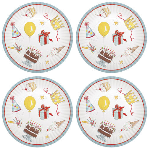 Celebrate Melamine Plates Set of 4