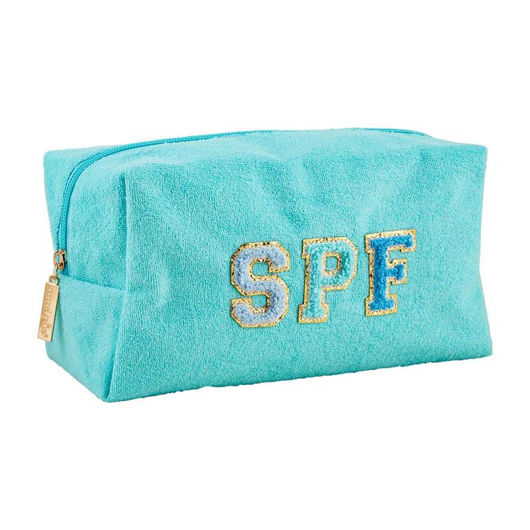 Terrycloth Pouch Blue | SPF