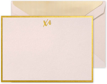 XO Bordered Card