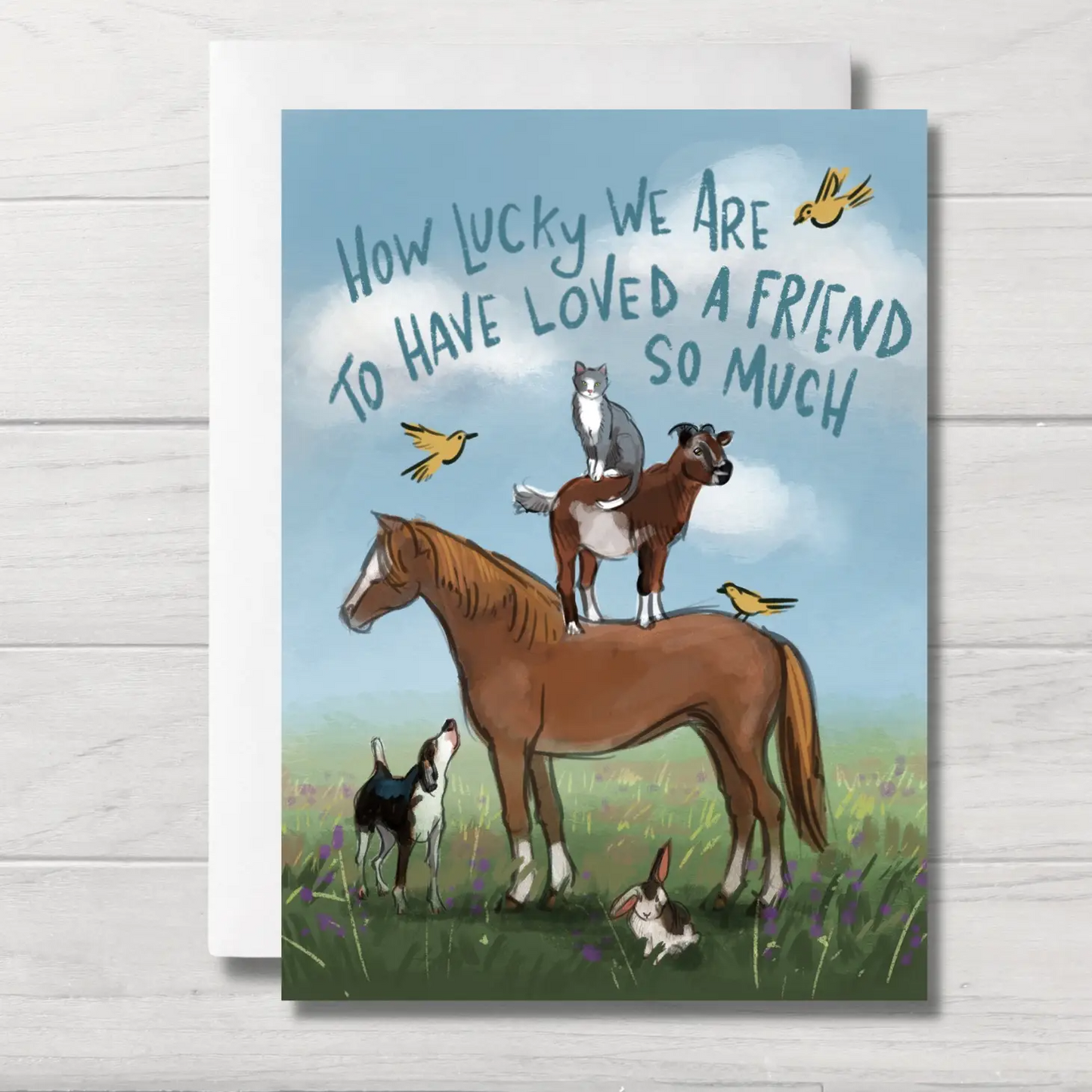 Pet Sympathy Card | How Lucky