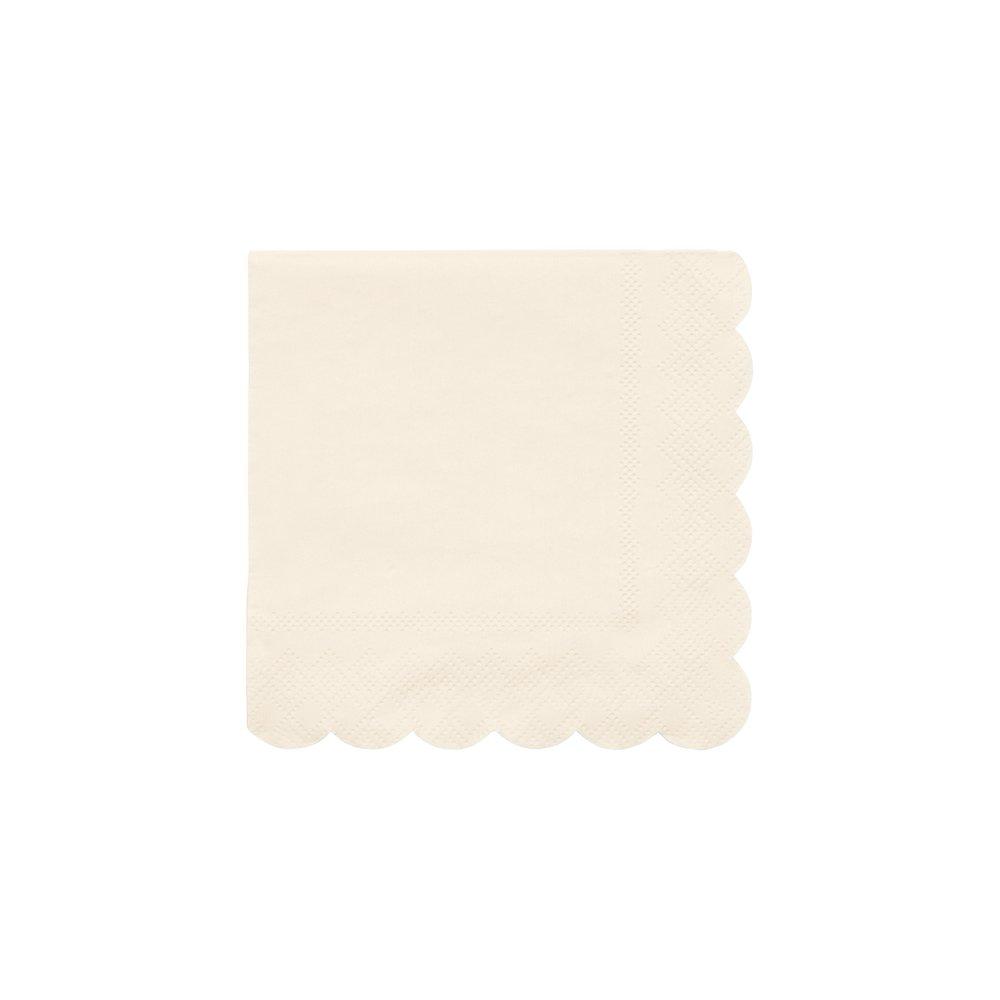 Small Napkins - Cream
