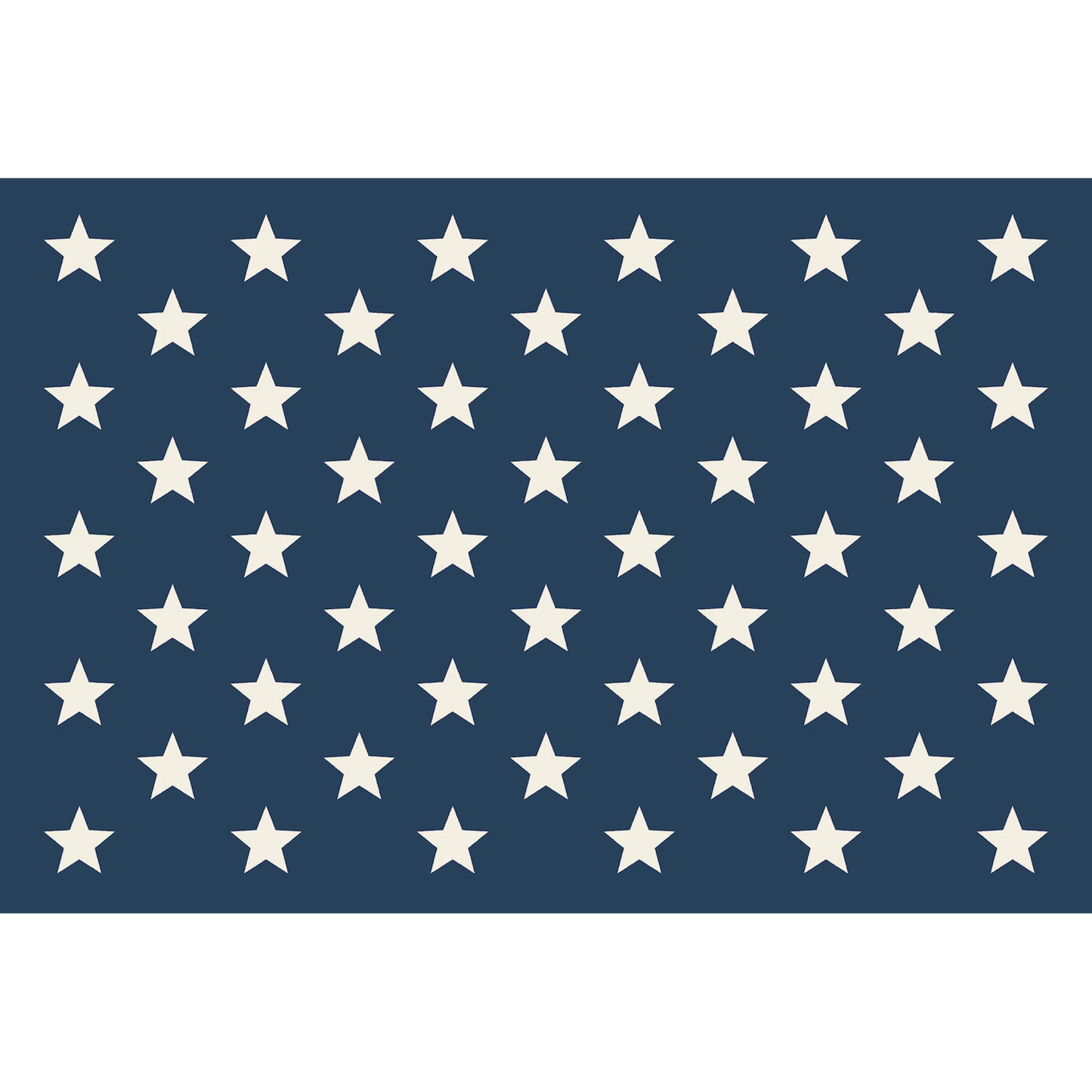 Paper Placemat Pad - Stars on Blue