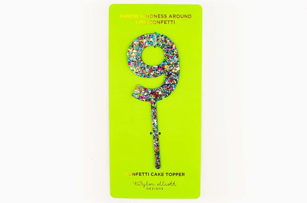 Confetti Cake Topper | 9