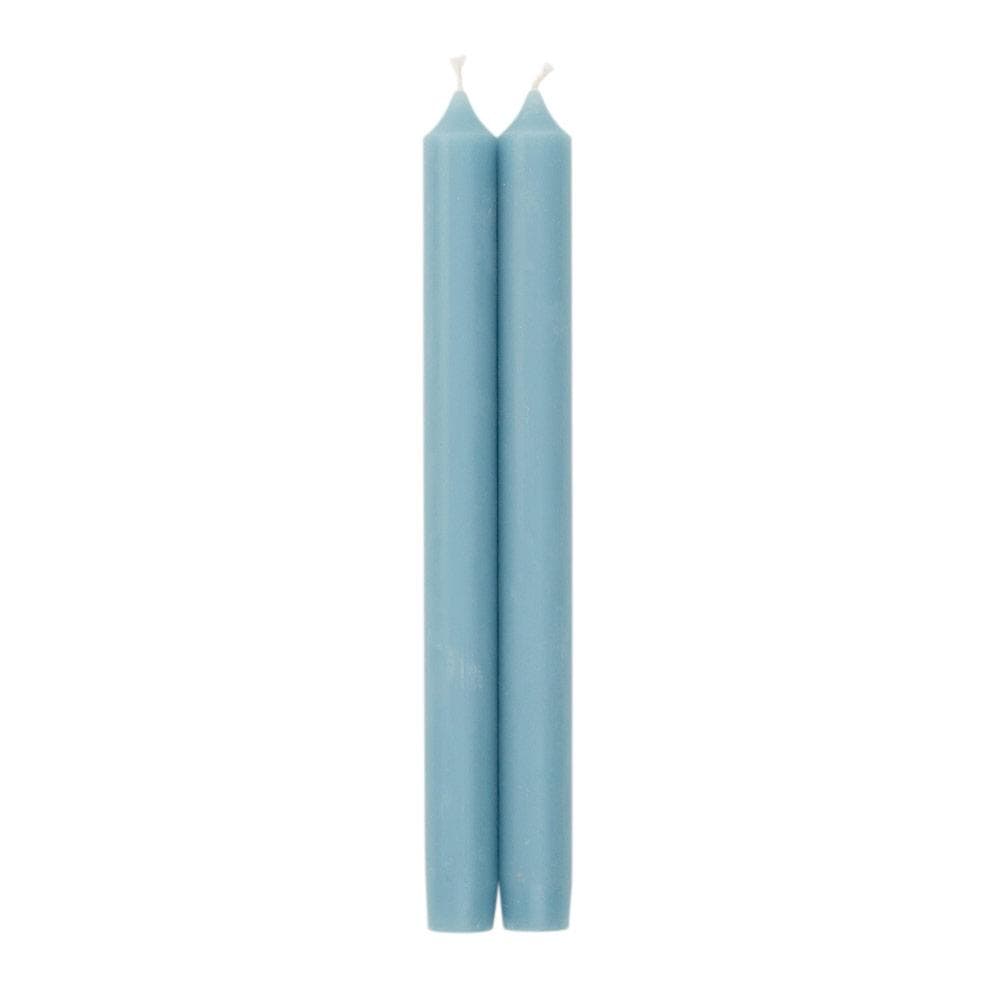 Straight Taper 10" Candles - Stone Blue