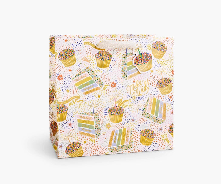 Gift Bag Large - Birthday Cake