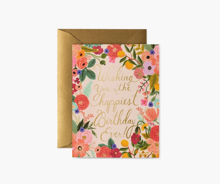 Card - Garden Party Birthday