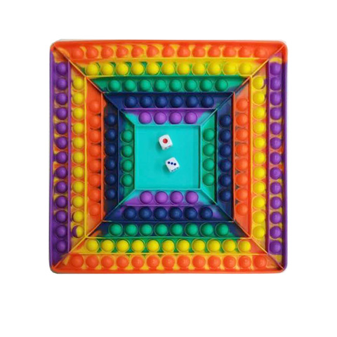 POPTASTIC POP FIDGET SQUARE GAME BOARD