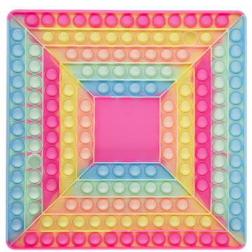 POPTASTIC POP FIDGET SQUARE GAME BOARD
