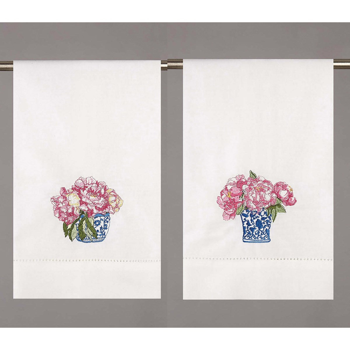 Pretty In Pink Flower Guest Towel