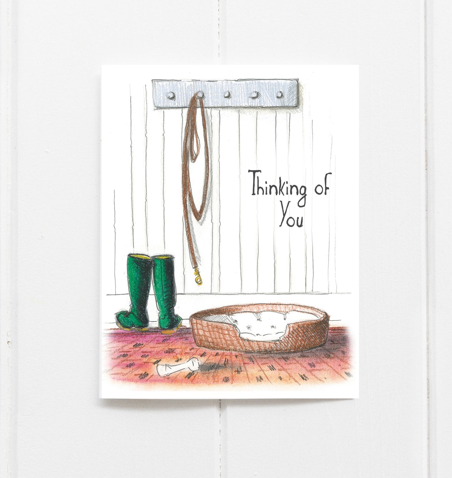 Pet Sympathy Dog Card