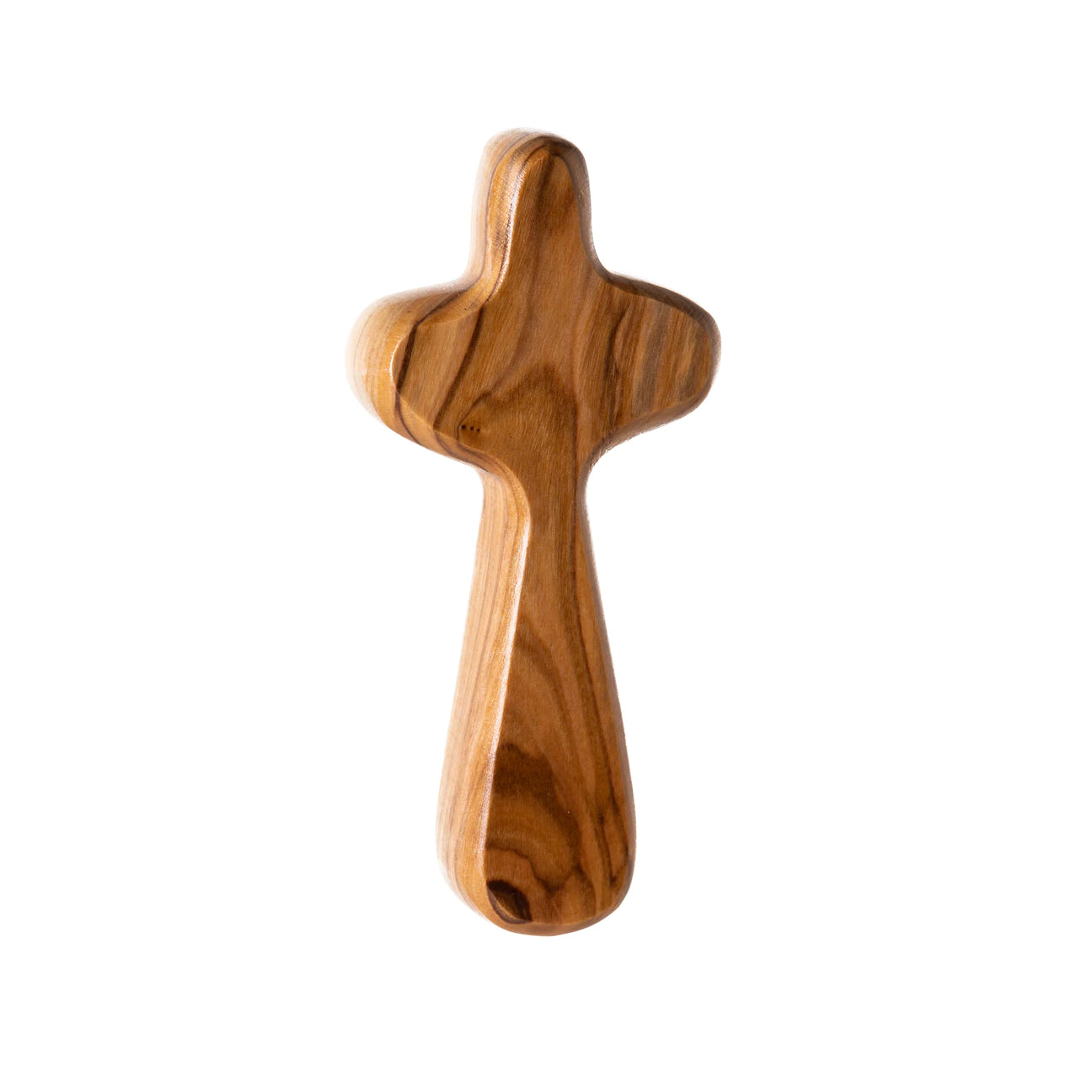 Pocket Holding Cross - Olive Wood