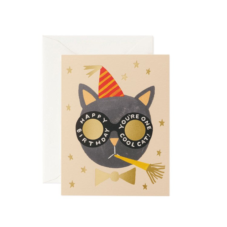 Birthday Cat Card