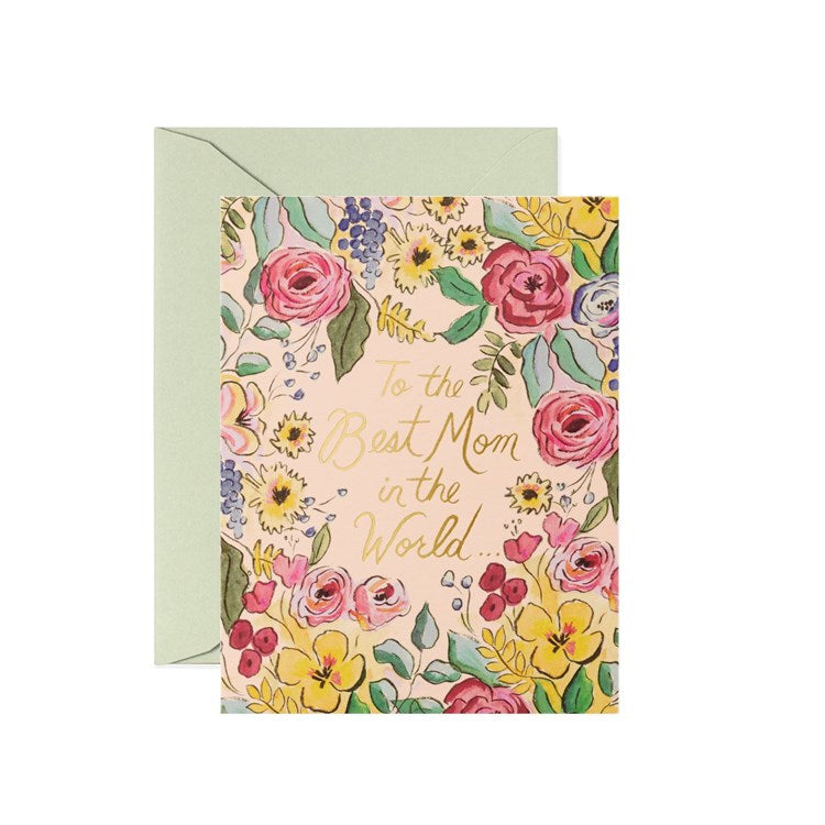 Best Mom in the World Card