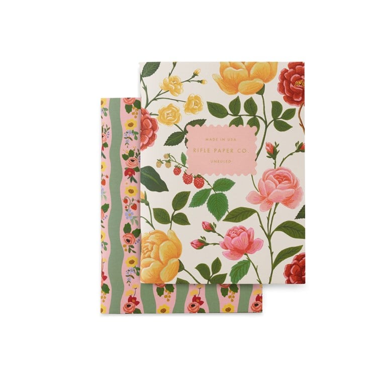Pair of 2 Roses Pocket Notebooks