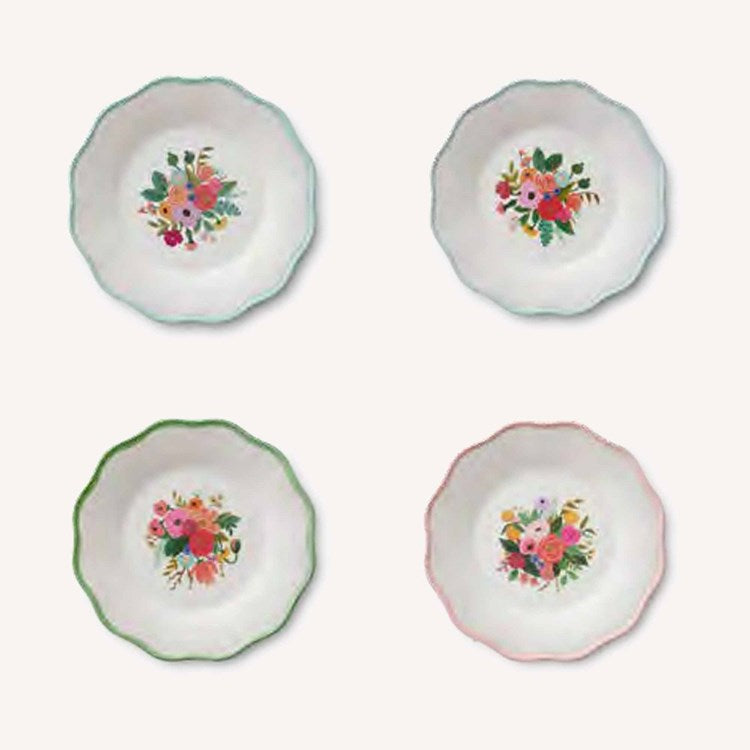 Plates Dessert - Garden Party Melamine Assorted