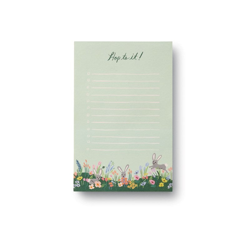 Hop To It! Notepad