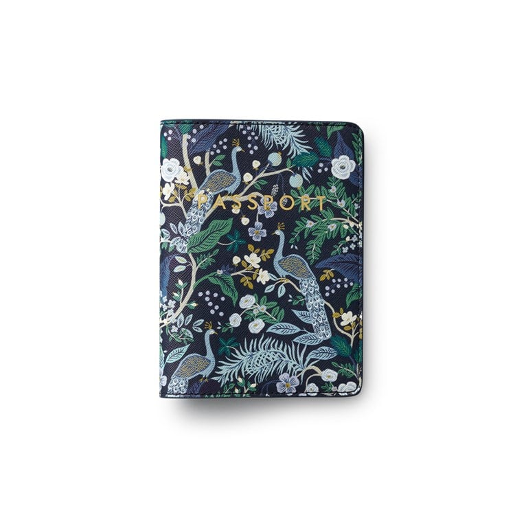 Peacock Passport Holder