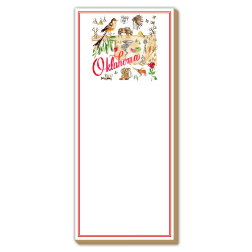 Luxe Skinny Pad - Oklahoma Handpainted Icons