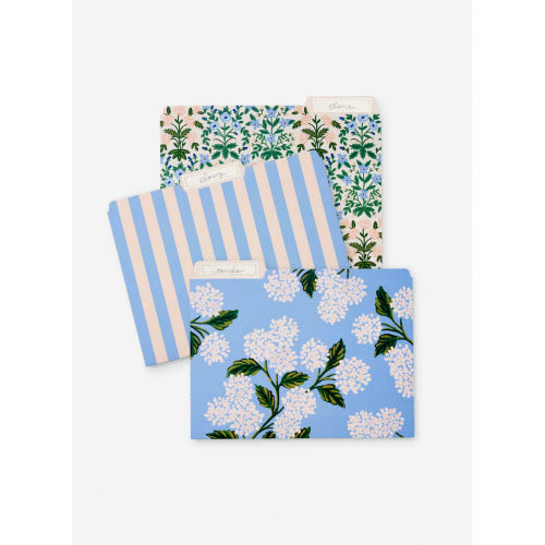 File Folder Set - Hydrangea