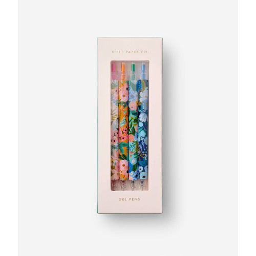 Gel Pen Set of 4 - Garden Party